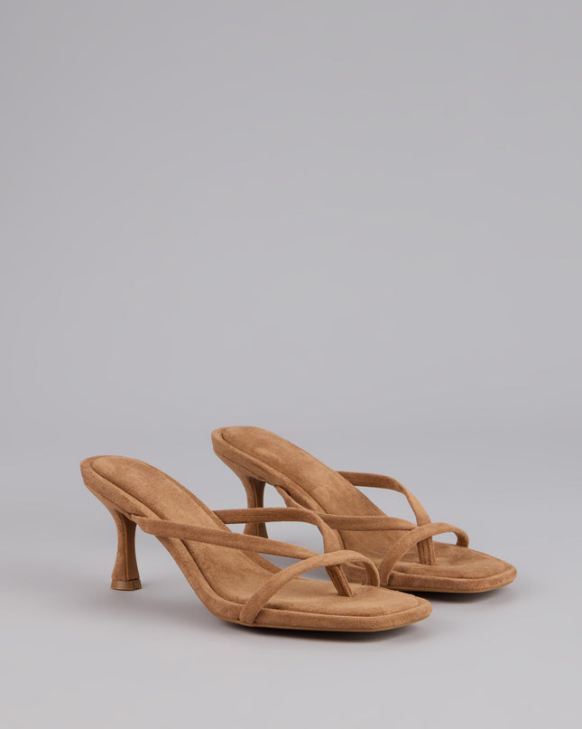 Windsor Minimal Mood Faux Suede Kitten Heels