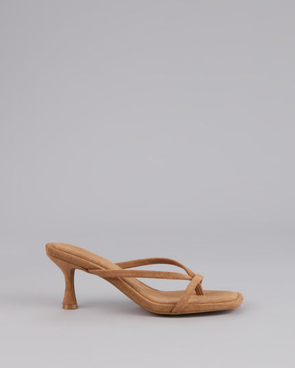Windsor Minimal Mood Faux Suede Kitten Heels