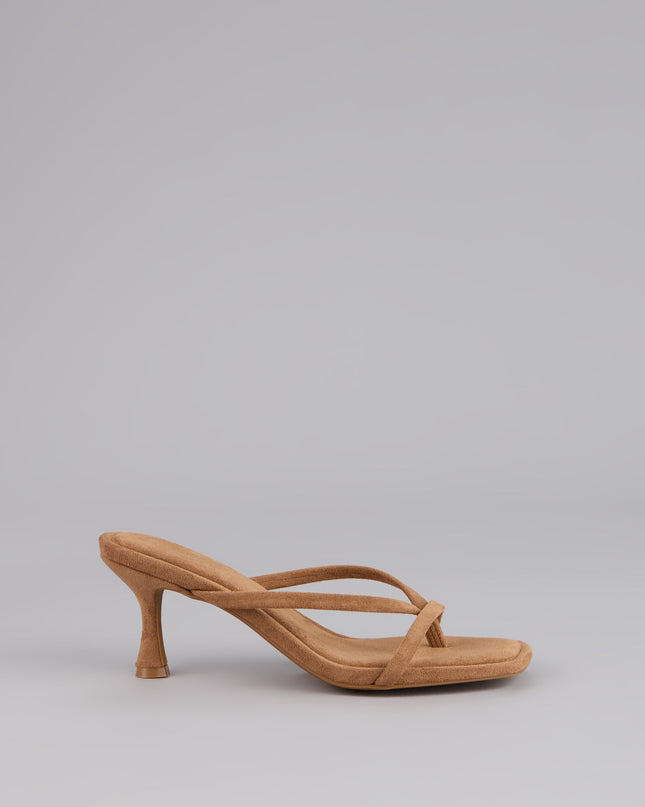 Windsor Minimal Mood Faux Suede Kitten Heels