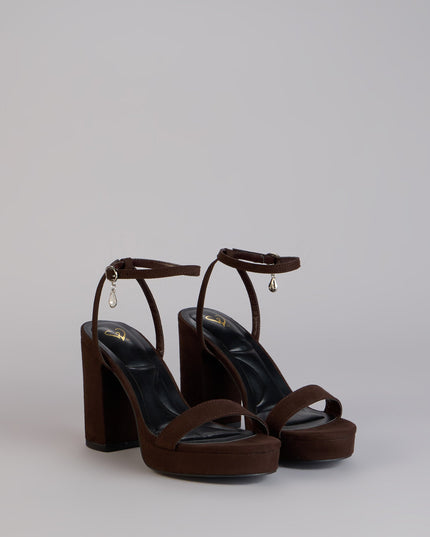 Windsor Going Somewhere Platform Suede Heels