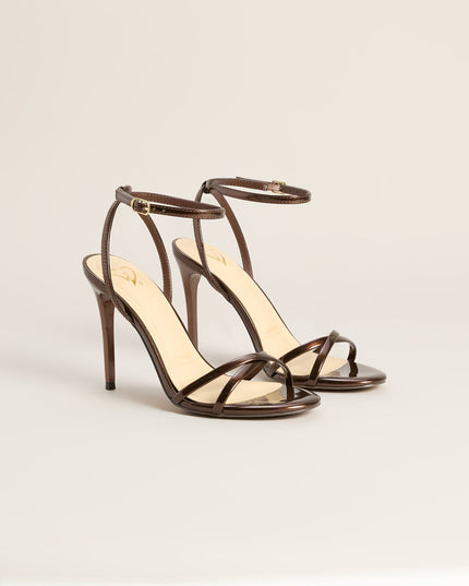 Windsor Elevated Mood Patent Faux Leather Stiletto Heels