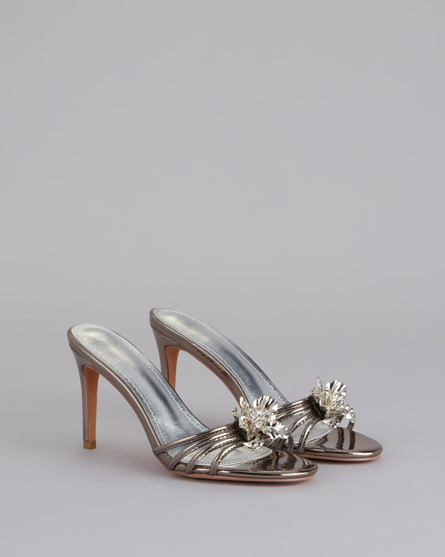 Windsor Dressed Up Glow Floral Mule Heels