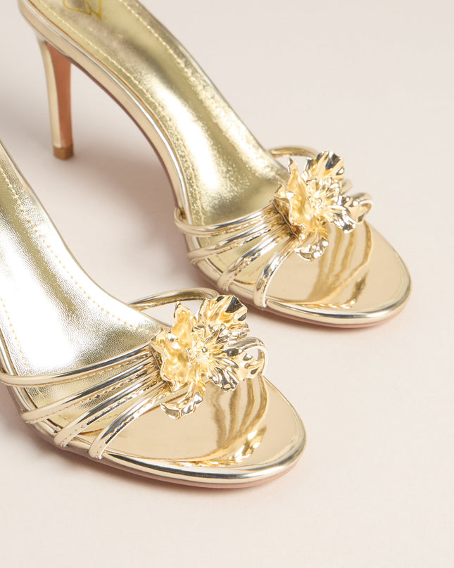Windsor Dressed Up Glow Floral Mule Heels