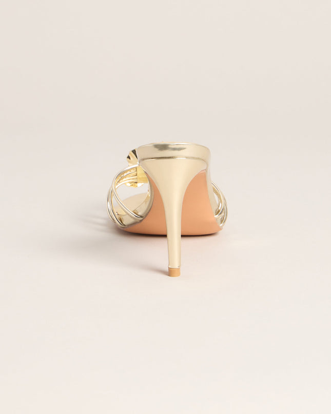 Windsor Dressed Up Glow Floral Mule Heels