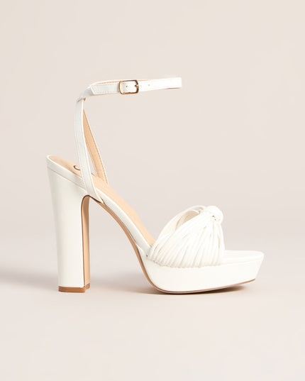 Windsor Extra Shine Platform Block Heels