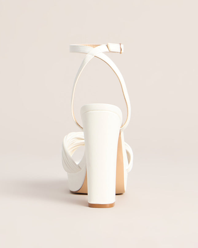 Windsor Extra Shine Platform Block Heels