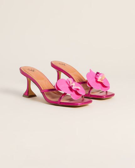 Windsor Poolside Playlist Tropical Flower Stiletto Heels