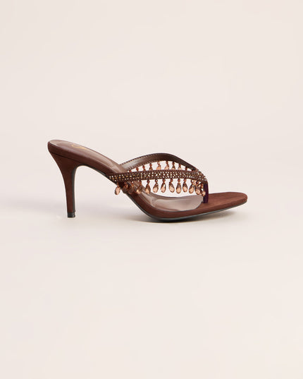 Windsor Glam On The Go Beaded Thong Mules