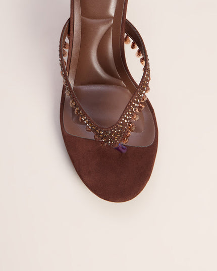 Windsor Glam On The Go Beaded Thong Mules