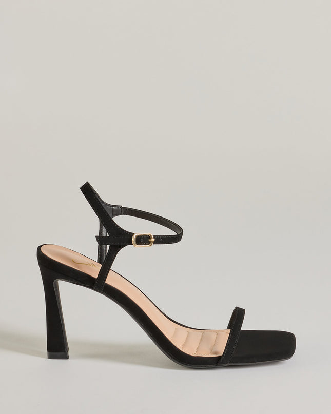 Windsor Style Pop Square Toe Stiletto Heels