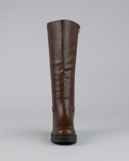 Windsor Retro Rise Knee High Platform Boots