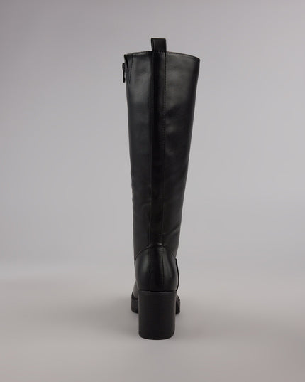 Windsor Steppin Up Block Heel Knee High Boots