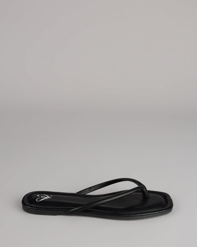 Windsor Goes With Everything Square Toe Thong Sandals