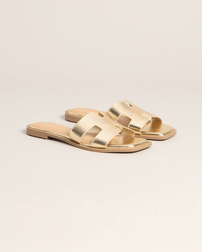 Windsor Resort Days Faux Leather Slide Sandals