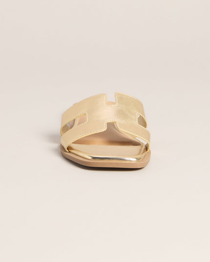 Windsor Resort Days Faux Leather Slide Sandals