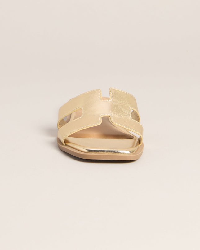 Windsor Resort Days Faux Leather Slide Sandals
