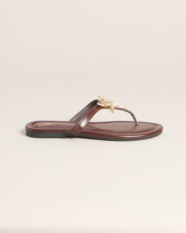 Windsor Poolside Ready Starfish Strap Flat Sandals