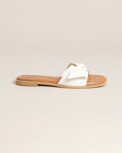 Windsor Sun Plans Bow Flat Sandals