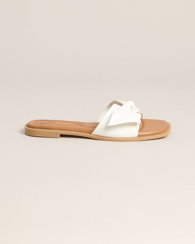Windsor Sun Plans Bow Flat Sandals