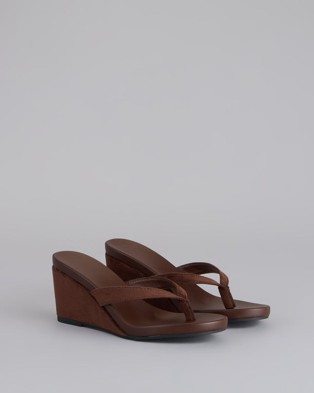 Windsor Sunny Day Chic Thong Wedge Heels