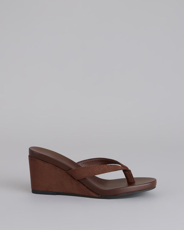 Windsor Sunny Day Chic Thong Wedge Heels
